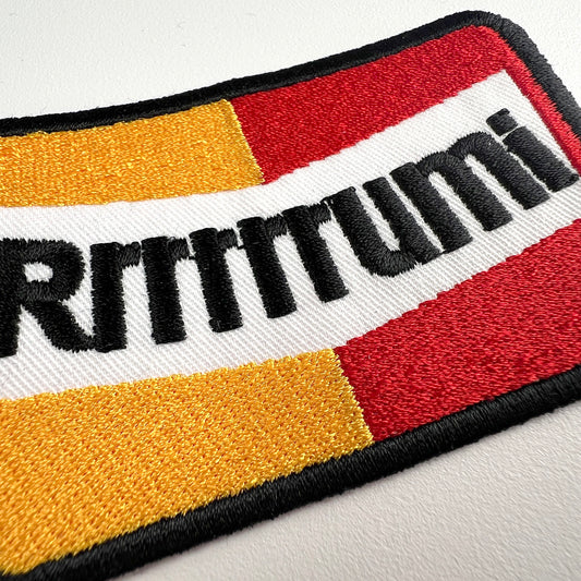 Rrrrrrumi Embroidered Patch K-Pop Demon Hunters-Inspired Rumi 3.5" x 2.25" Iron-On Patch!