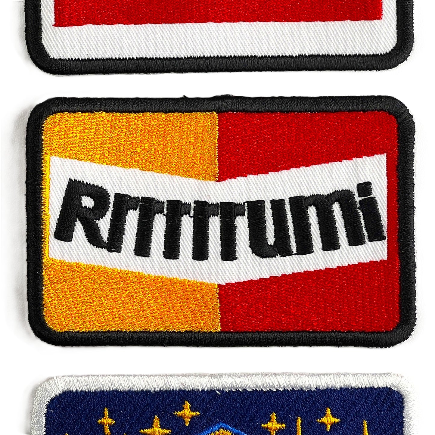 Rrrrrrumi Embroidered Patch K-Pop Demon Hunters-Inspired Rumi 3.5" x 2.25" Iron-On Patch!