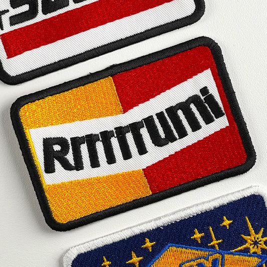 Rrrrrrumi Embroidered Patch K-Pop Demon Hunters-Inspired Rumi 3.5" x 2.25" Iron-On Patch!