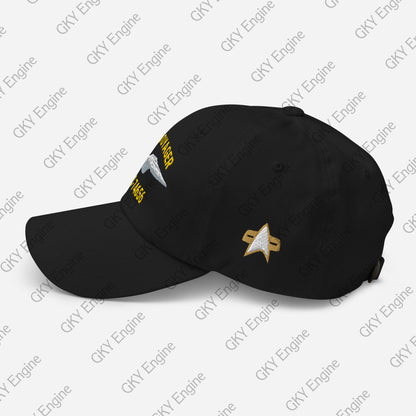 USS Voyager NCC-74656 Dad Hat - Embroidered Ship Hat
