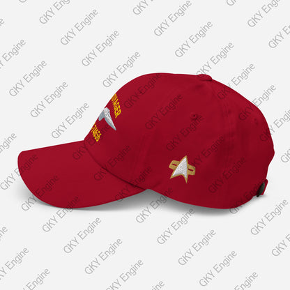 USS Voyager NCC-74656 Dad Hat - Embroidered Ship Hat