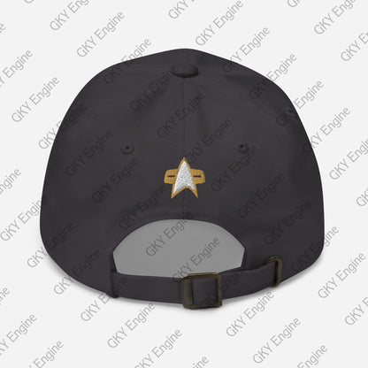 USS Voyager NCC-74656 Dad Hat - Embroidered Ship Hat