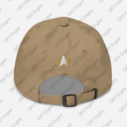 USS Voyager NCC-74656 Dad Hat - Embroidered Ship Hat