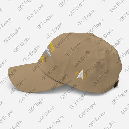 USS Voyager NCC-74656 Dad Hat - Embroidered Ship Hat