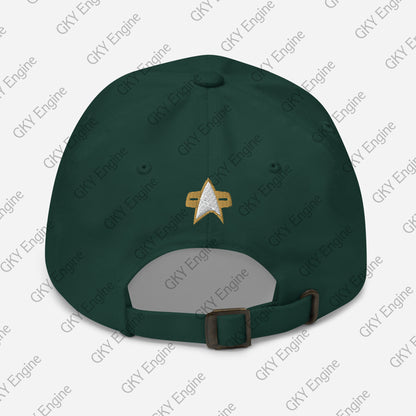 USS Voyager NCC-74656 Dad Hat - Embroidered Ship Hat