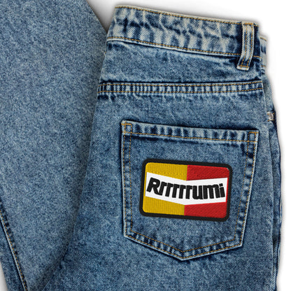 Rrrrrrumi Embroidered Patch